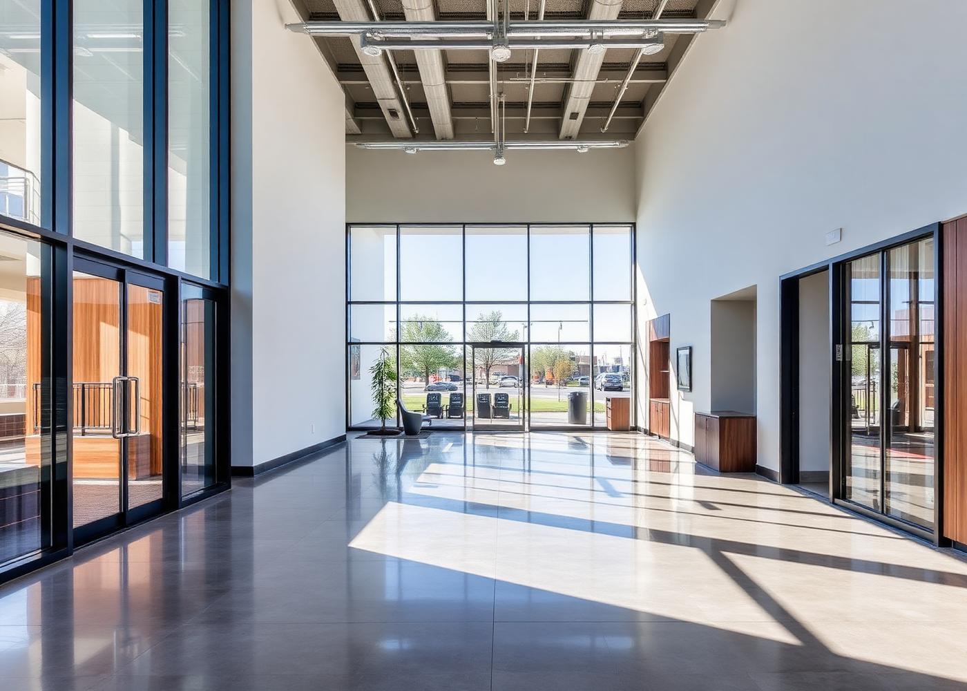 Class-A Office Lobby